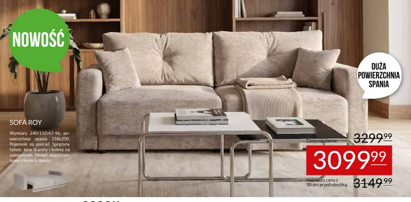Sofa Roy promocja w Abra Meble