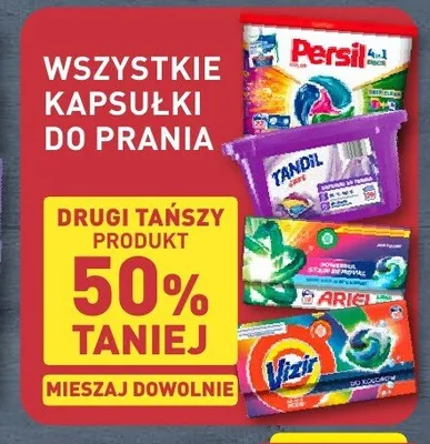 Kapsułki do prania promocja w Aldi