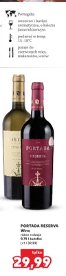 Wino Portada Reserva promocja w Kaufland