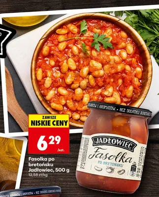 Fasolka po bretońsku Jadłowiec promocja w Biedronka