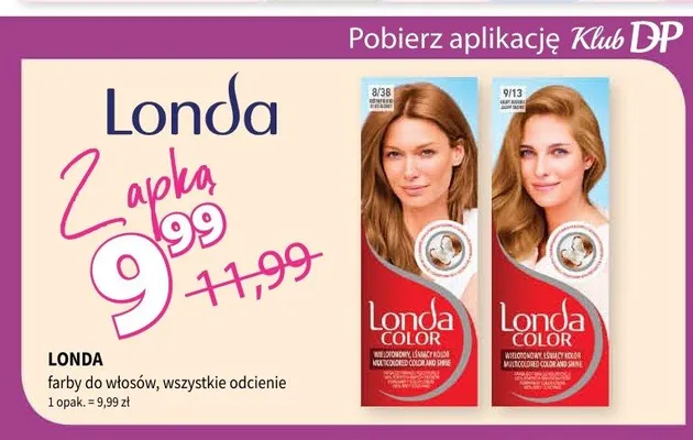 Farba do włosów Londa Color promocja w Drogerie Polskie