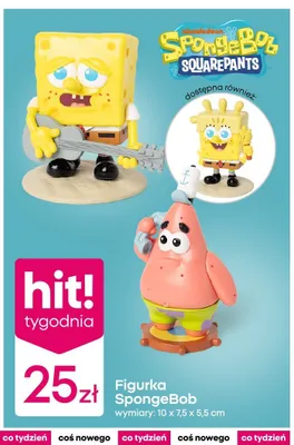 Figurka Sponge Bob promocja w Pepco