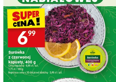 Surówka z czerwonej kapusty Białecki Kuchnia promocja w Twój Market
