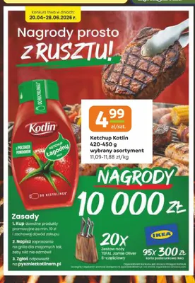 Ketchup Kotlin łagodny promocja w Społem Częstochowa