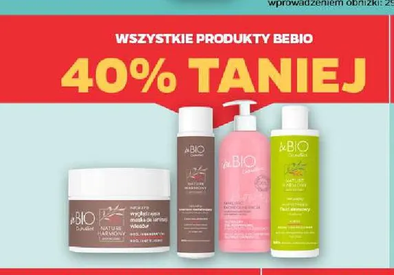 Produkty beBIO promocja w Netto