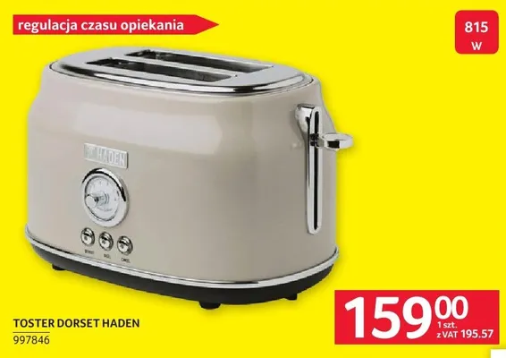 Toster Dorset Haden promocja w Selgros