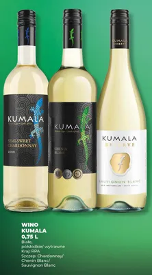Wino Kumala Chenin Blanc 0,75 L promocja w Duży Ben