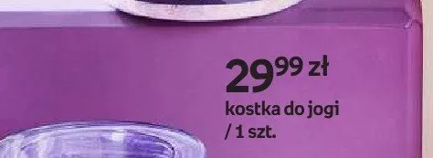 Kostka do jogi Senses Story promocja w Empik