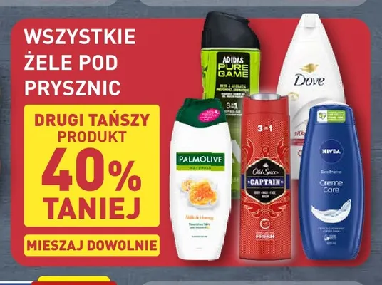 Żel pod prysznic 3w1 Captain Old Spice promocja w Aldi