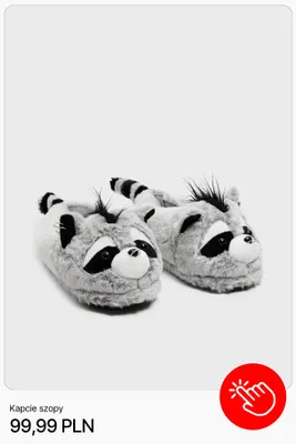 Kapcie szopy Cropp promocja w Cropp