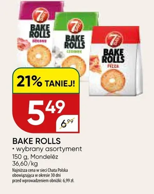 Bake Rolls promocja w Chata Polska