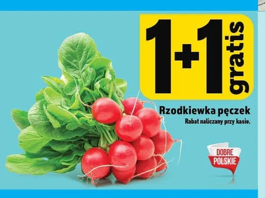 Rzodkiewka pęczek promocja w TOPAZ