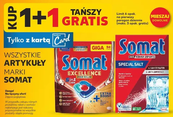 Artykuły marki Somat promocja w Kaufland