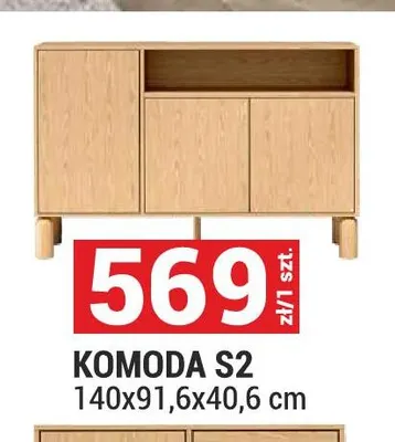 Komoda S2 Sanden promocja w Merkury Market