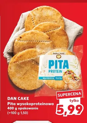 Pita wysokoproteinowa Dan Cake promocja w Kaufland