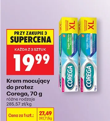 Krem mocujący do protez promocja w Biedronka