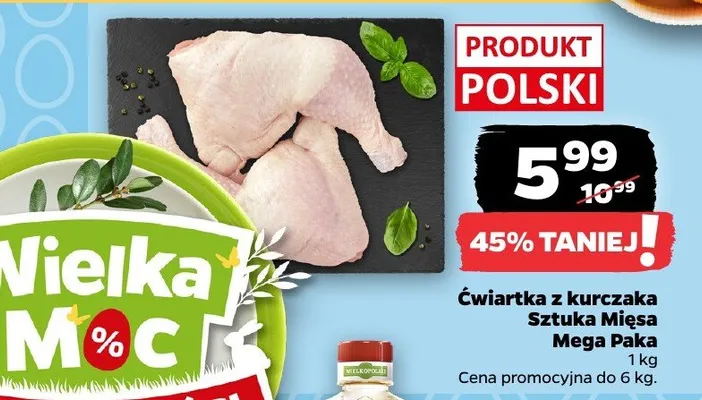 Ćwiartka z kurczaka promocja w Netto