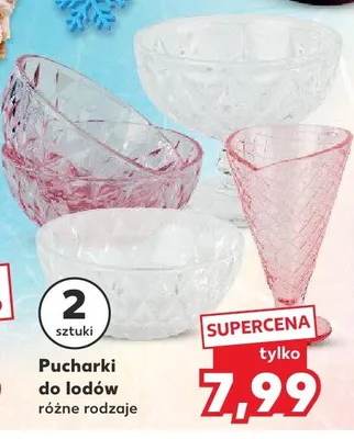 Pucharki do lodów promocja w Kaufland