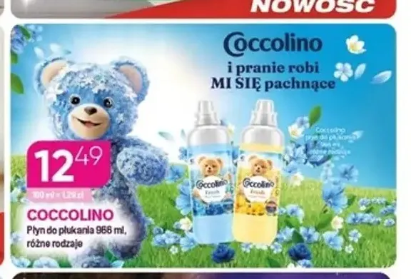 Płyn do płukania Coccolino promocja w Drogerie Koliber