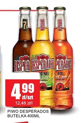 Piwo Desperados Original promocja w Bingo