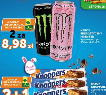 Baton Knoppers wybrane rodzaje promocja w Groszek