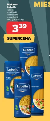 Makaron Lubella nitki cięte promocja w Netto