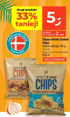 Chipsy różne rodzaje promocja w Dealz