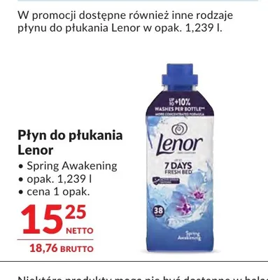 Płyn do płukania Lenor Spring Awakening promocja w Makro