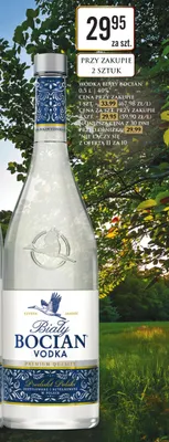 Wódka Biały Bocian 40% promocja w Dino