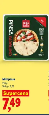 Minipinsa Bella Italia promocja w Lidl