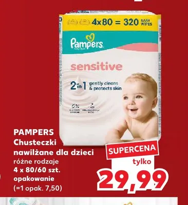 Chusteczki nawilżane aqua Dada promocja w Kaufland