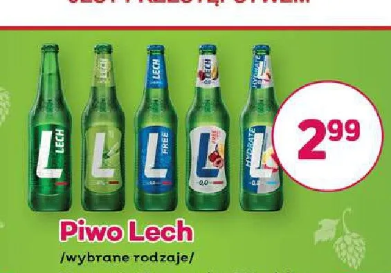 Piwo Lech promocja w Bliski