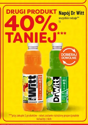 Napój Dr Witt promocja w POLOmarket