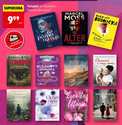 Książka Alter Marcel Moss promocja w Biedronka
