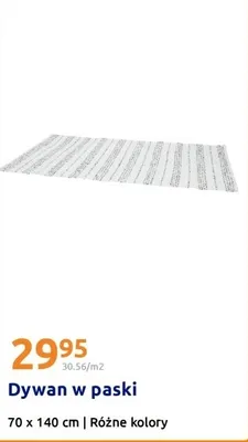 Dywan w paski 70 x 140 cm promocja w Action