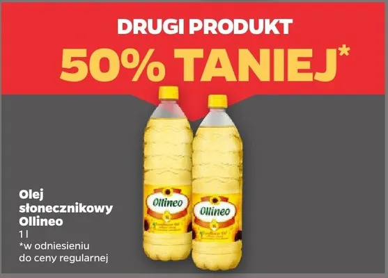 Olej słonecznikowy promocja w Netto