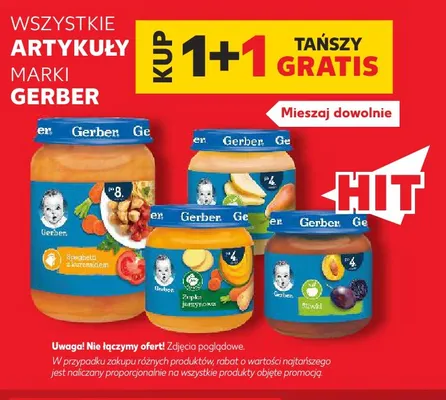 Artykuły marki Gerber promocja w Kaufland