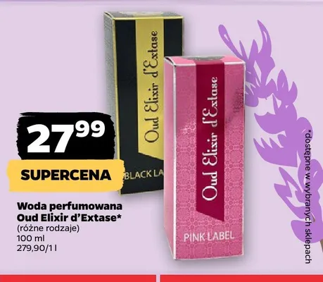 Woda perfumowana Oud Elixir d'Extase promocja w Netto