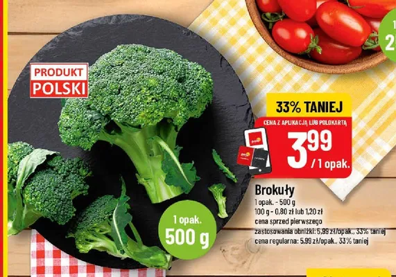Brokuły promocja w POLOmarket