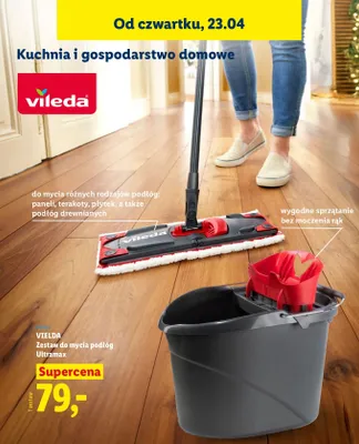 Zestaw do mycia podłóg Ultramax promocja w Lidl