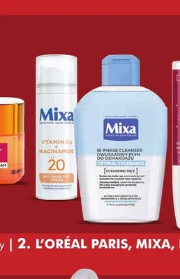 Kosmetyki do pielęgnacji i oczyszczania twarzy Mixa promocja w Super-Pharm