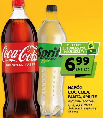 Napój Coca Cola promocja w Groszek
