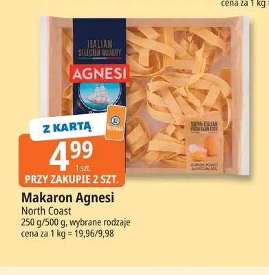 Makaron Agnesi promocja w Leclerc