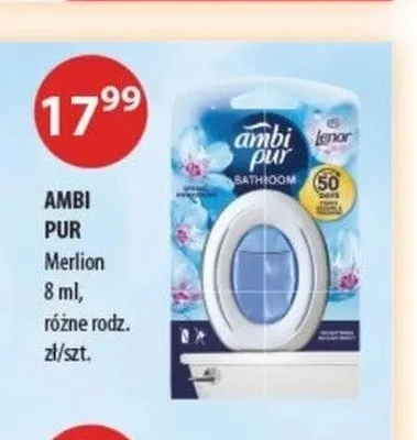 Odświeżacz do łazienki Ambi Pur Bathroom promocja w Drogerie Laboo