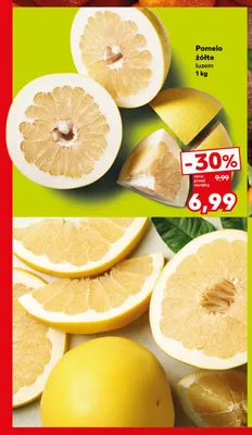 Pomelo żółte promocja w Kaufland