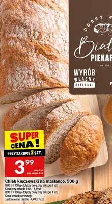 Chleb kłęczewski na maślance, 500 g promocja w Twój Market