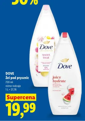 Żel pod prysznic Dove promocja w Lidl