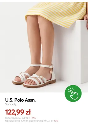 Sandały U.S. Polo Assn. promocja w eobuwie.pl