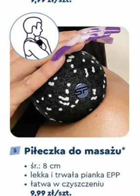 Piłeczka do masażu z pianki Epp Spokey promocja w Biedronka
