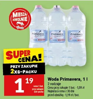 Woda Primavera promocja w Twój Market